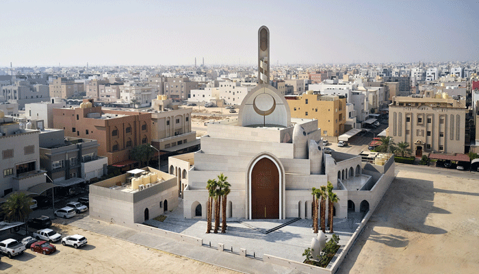 مسجد واقع در یک محله مسکونی در کویت